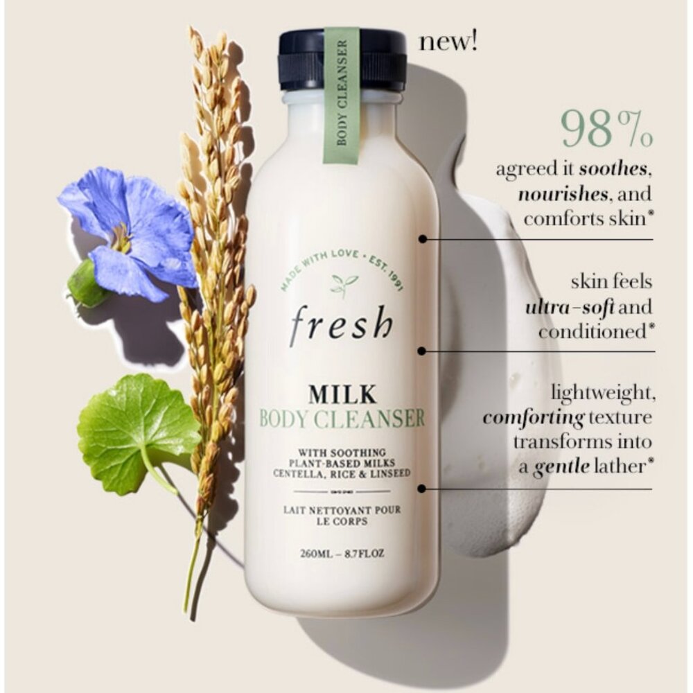 Fresh Milk Soothing Body Cleanser